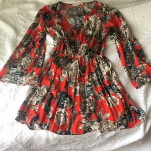 Floral red dress: trades welcome:)